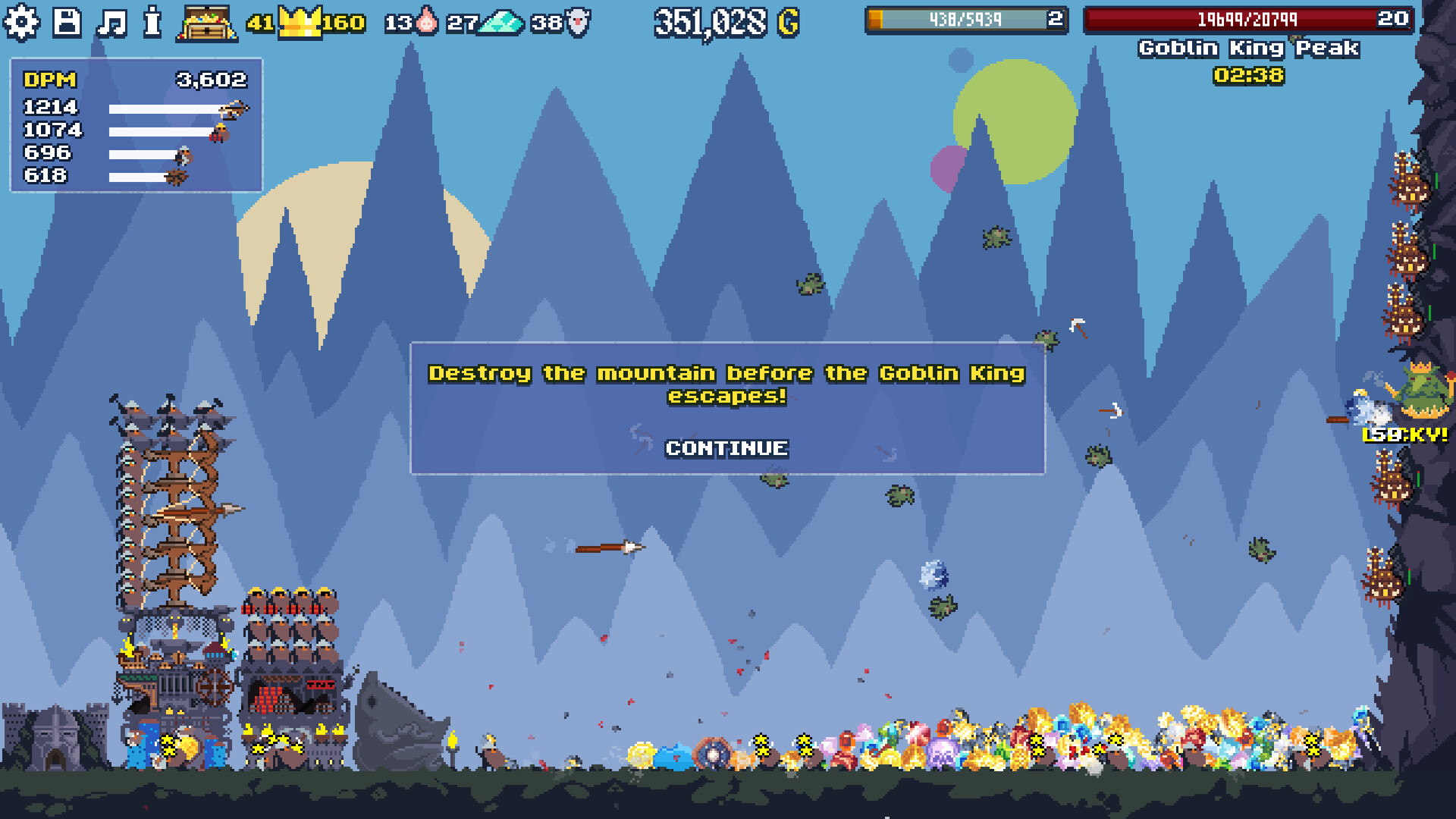 Dwarf Eats Mountain screenshot