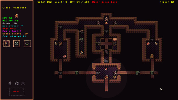 Screenshot of Rogue Descent