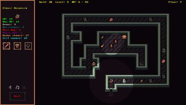 Screenshot of Rogue Descent