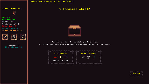Screenshot of Rogue Descent