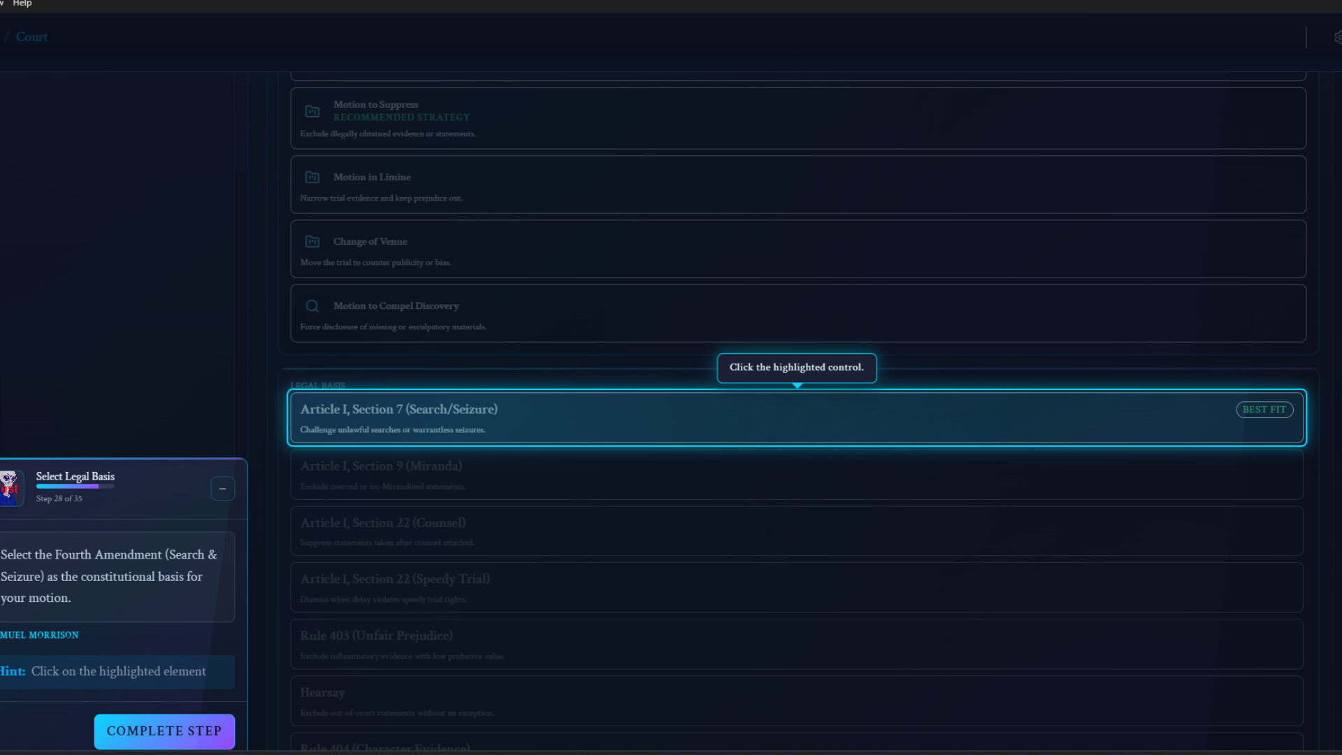 Alien Attorney Adventure Featured Screenshot #1