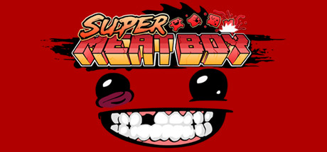 Steam header art for Super Meat Boy