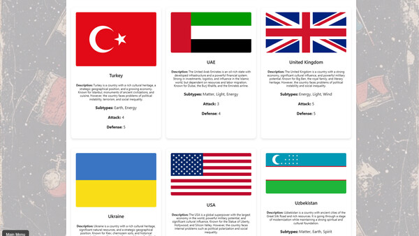 GLOBAL CONTROL COUNTRIES game for windows Pc 1