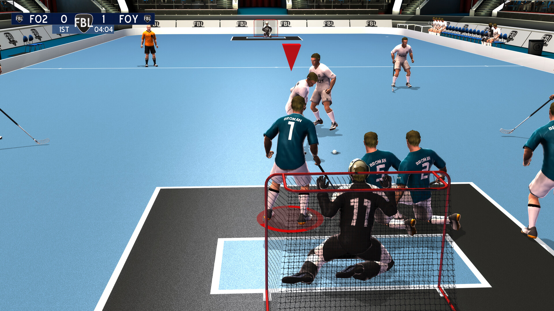#5. Floorball League 2010 - Editor (Steam) Podle: FIJOY Games