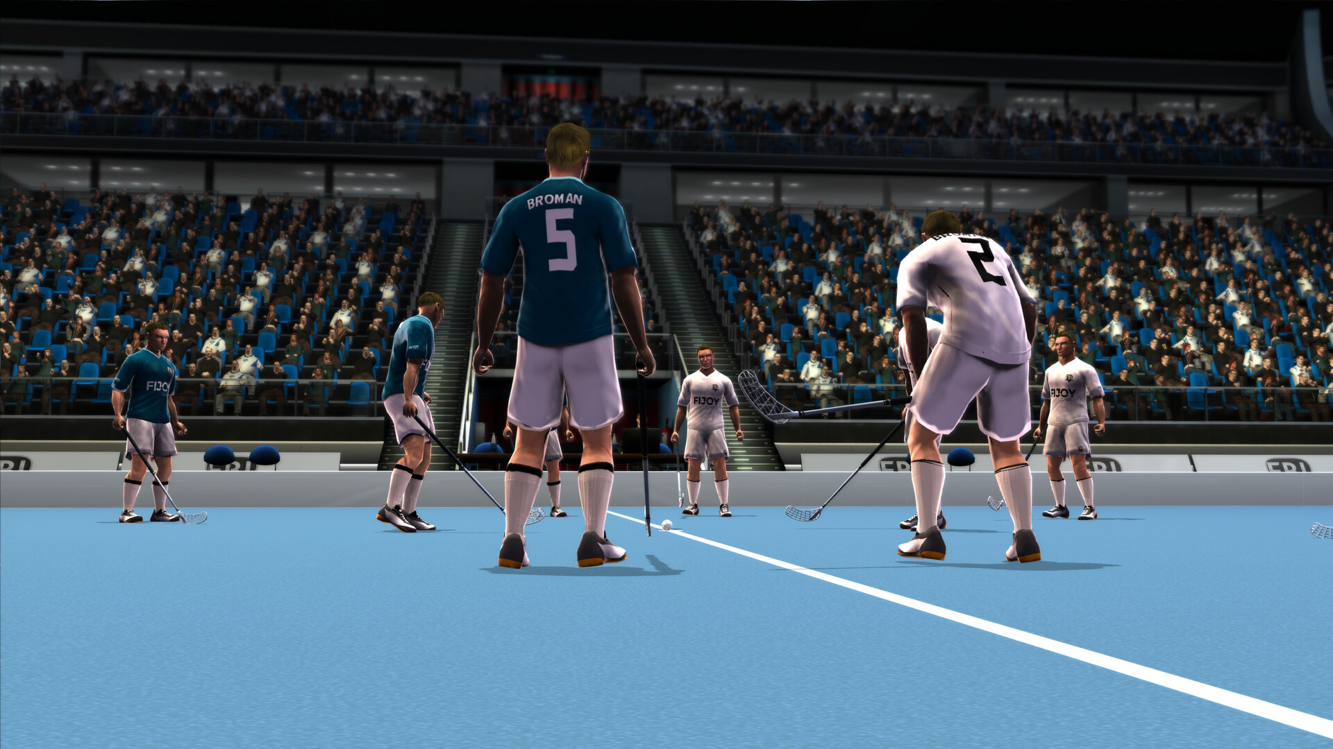#3. Floorball League 2010 - Editor (Steam) Podle: FIJOY Games