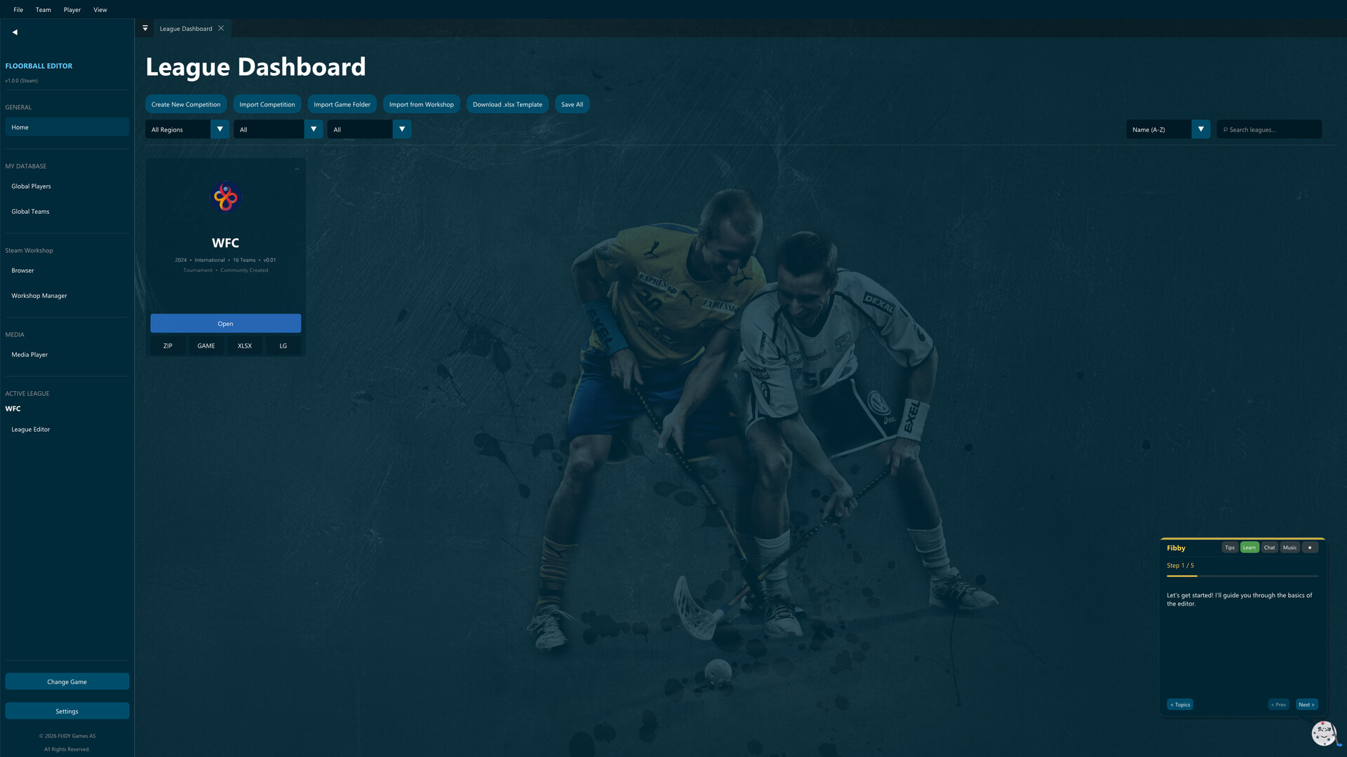 Floorball Editor Featured Screenshot #1