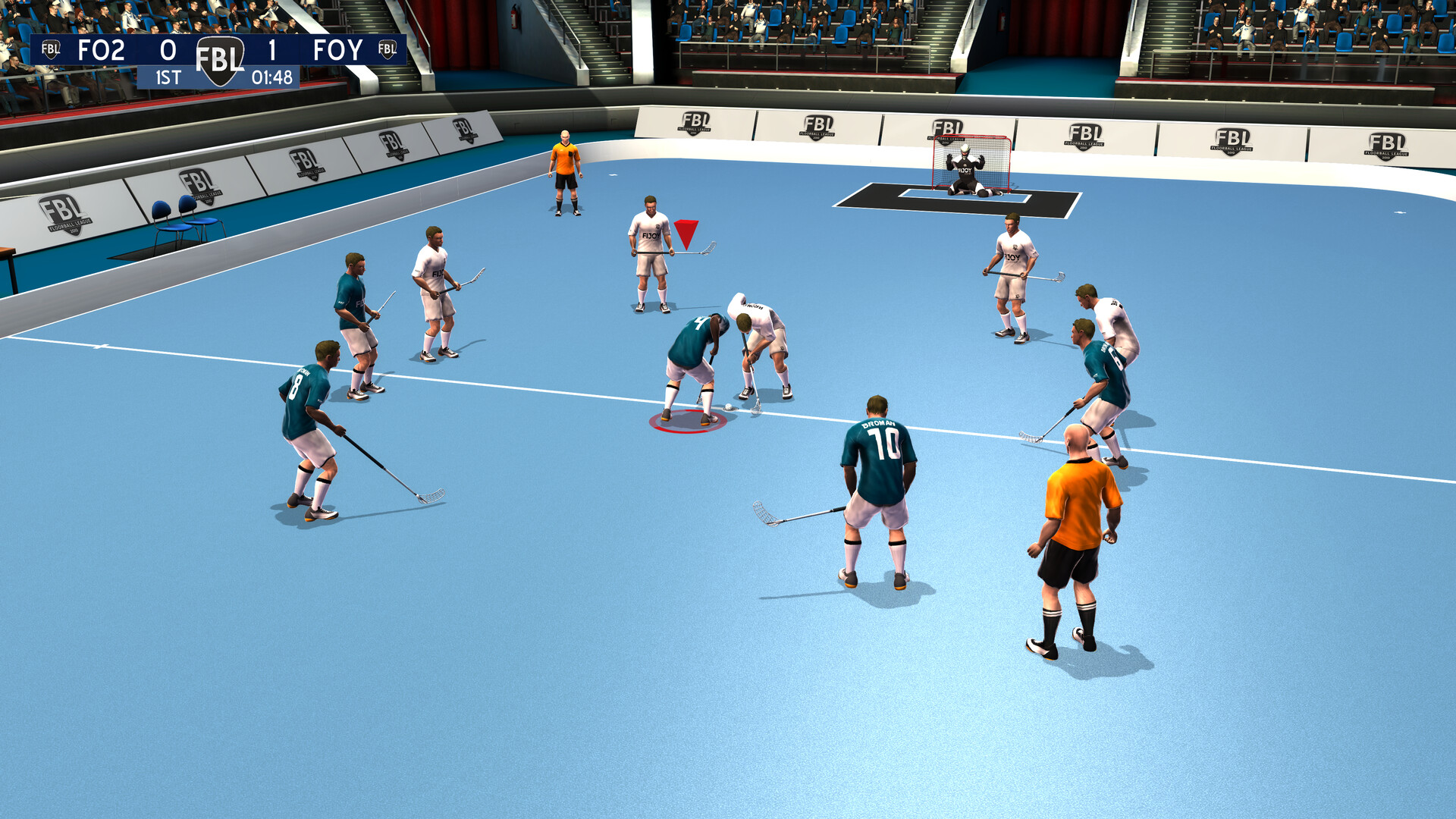 #2. Floorball League 2010 - Editor (Steam) Podle: FIJOY Games