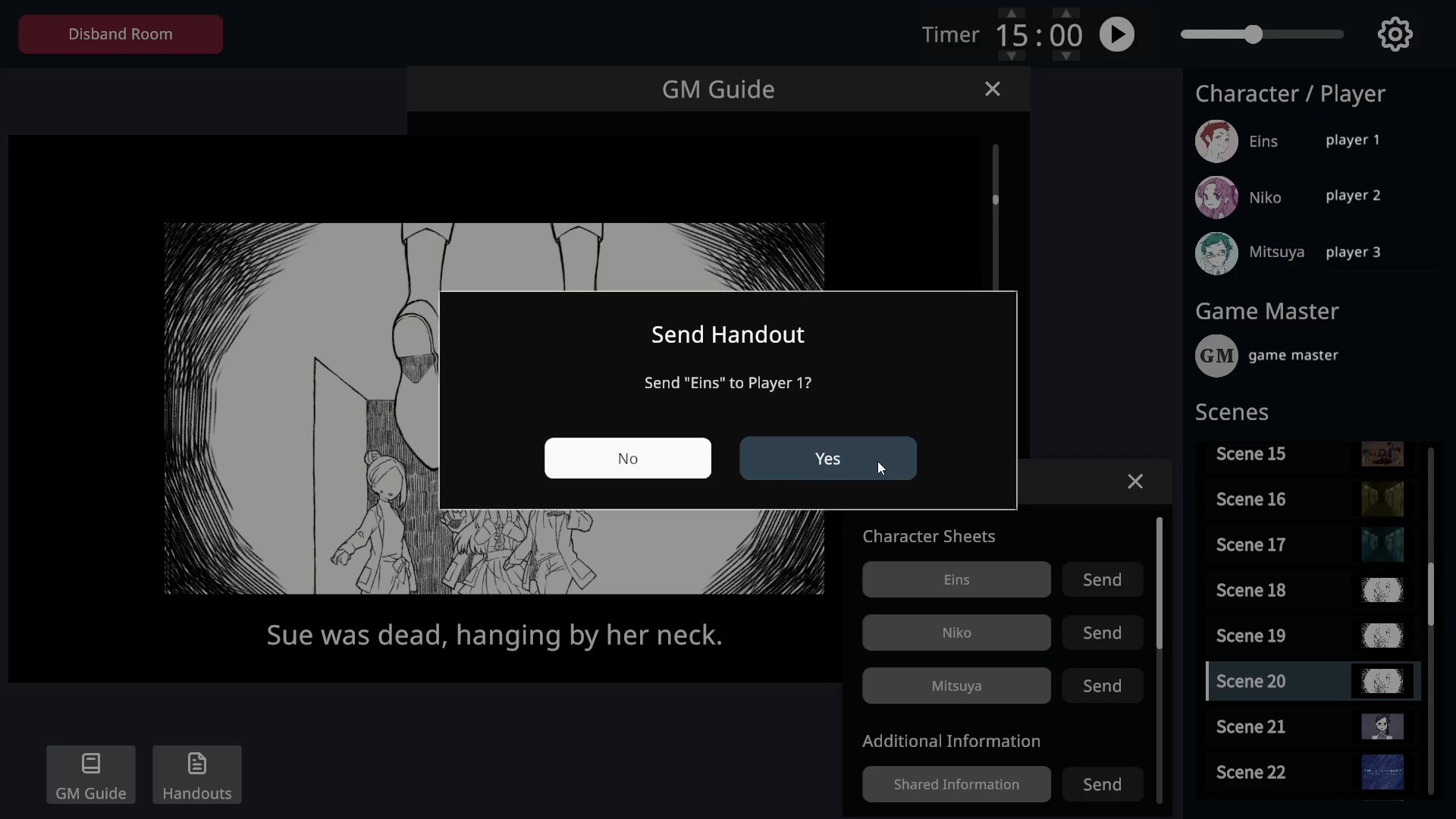 HIROYU's Murder Mystery：マーダーミステリー セッションツール screenshot 4