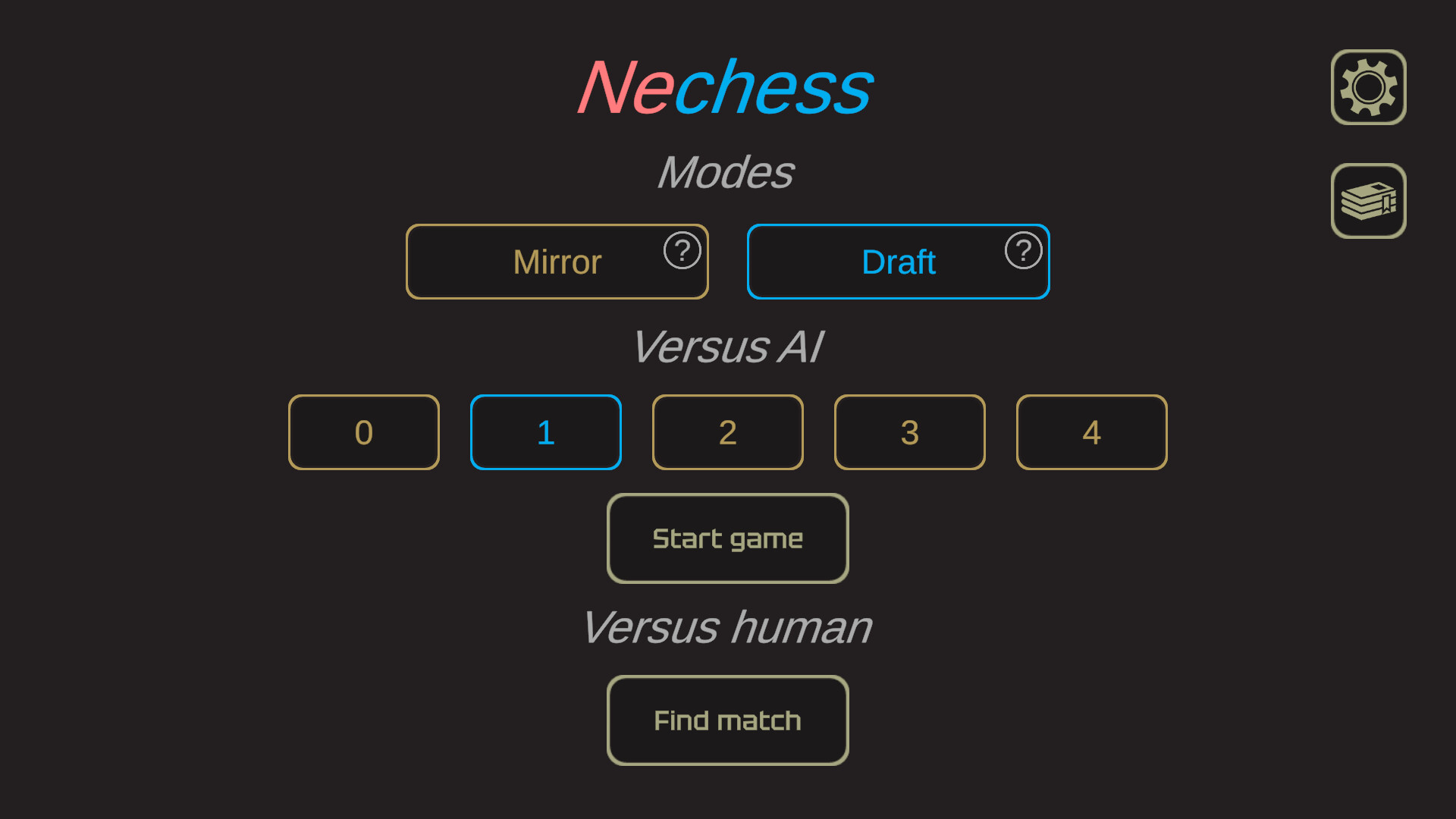 Nechess screenshot #1