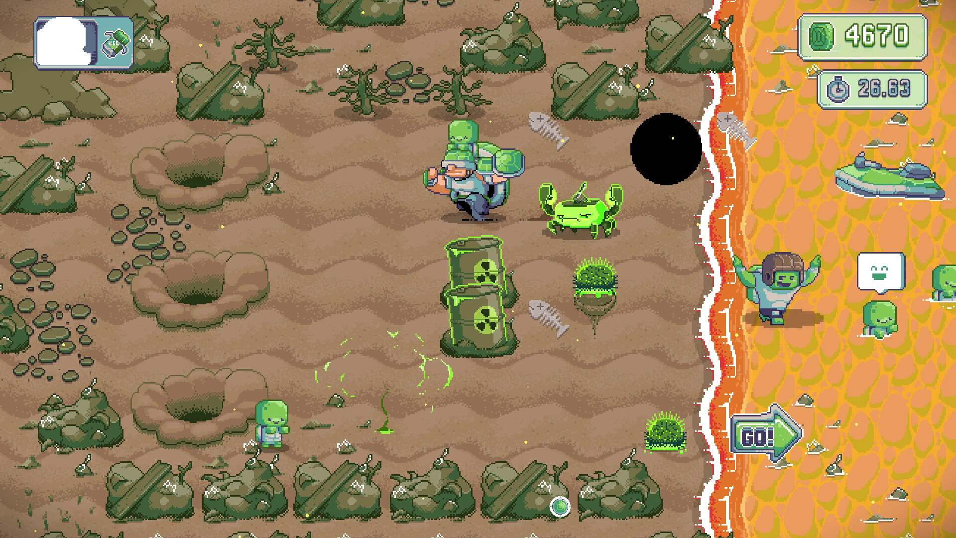 Скриншот игры Turtle Daddy - 4