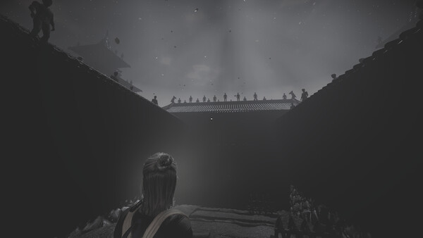Screenshot of The Assessment gameplay showing in-action mechanics