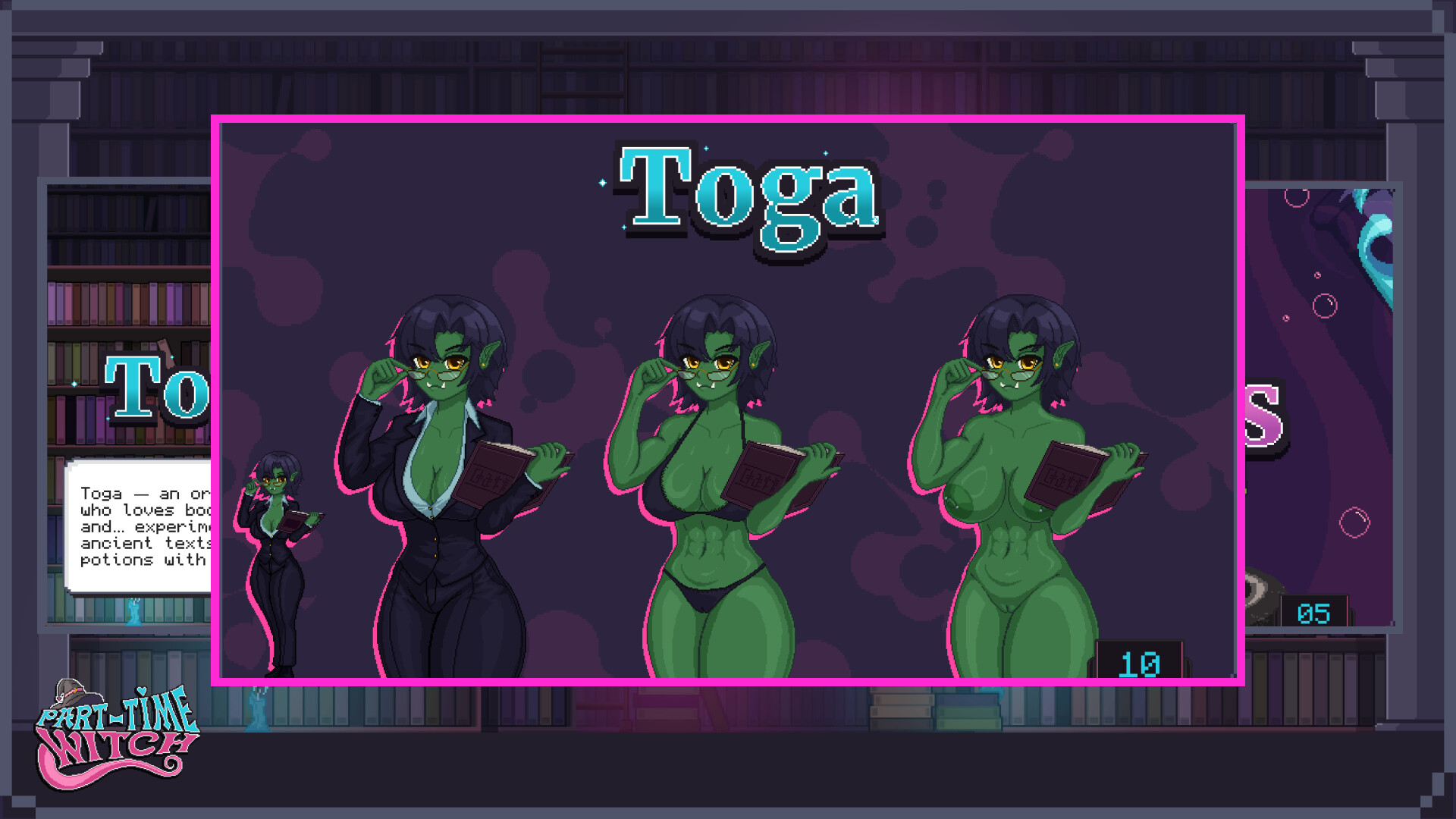 Part Time Witch - Artbook Featured Screenshot #1