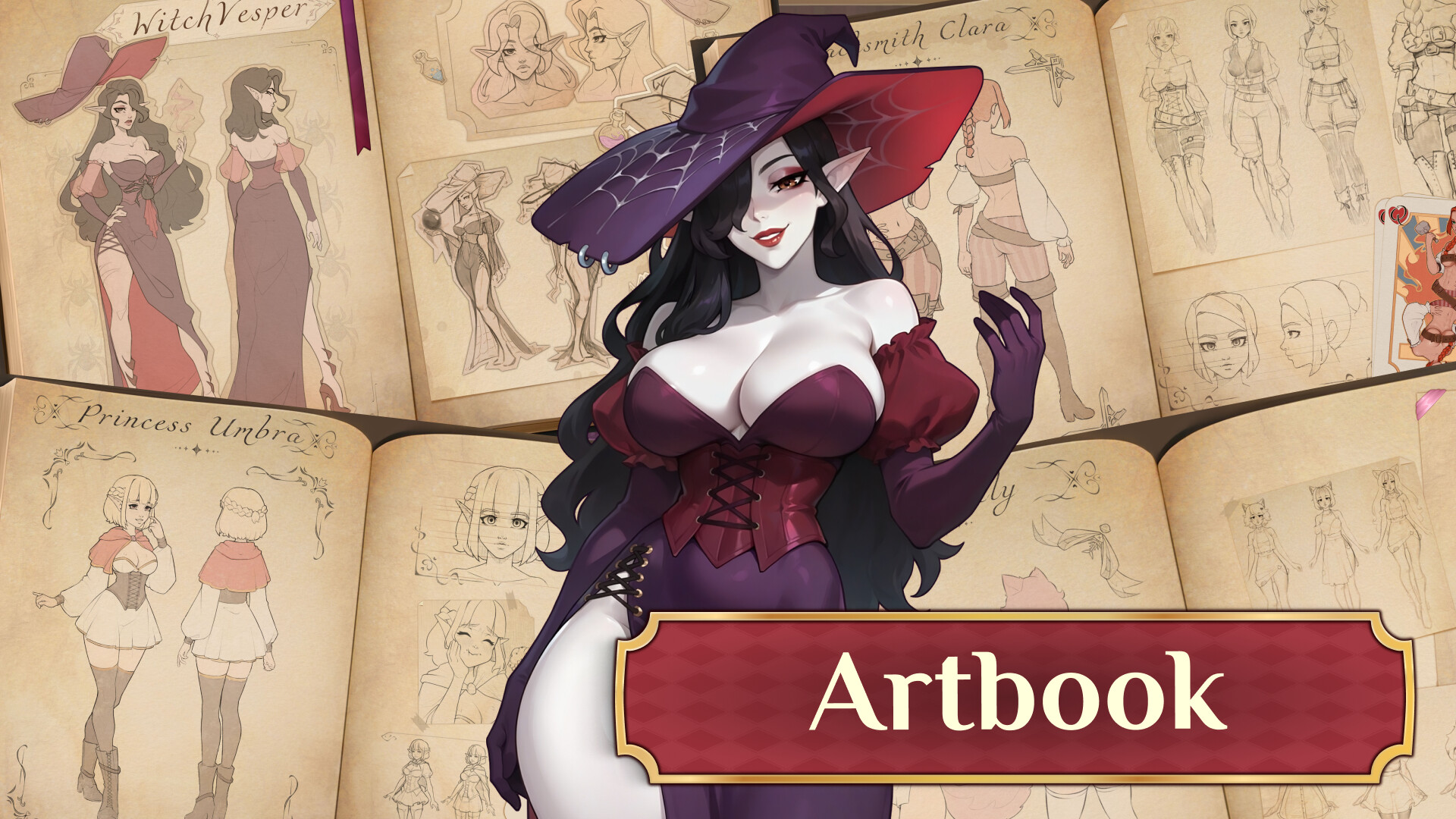 Umbranomicon - Artbook Featured Screenshot #1