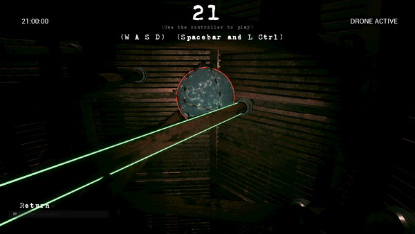 Screenshot of GAMBALL gameplay showing in-action mechanics