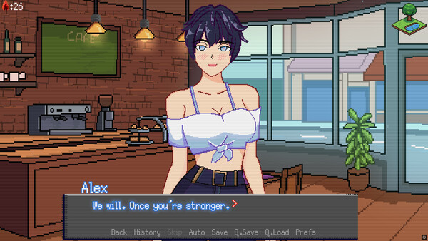 My Crush is a Clerk from Hell.