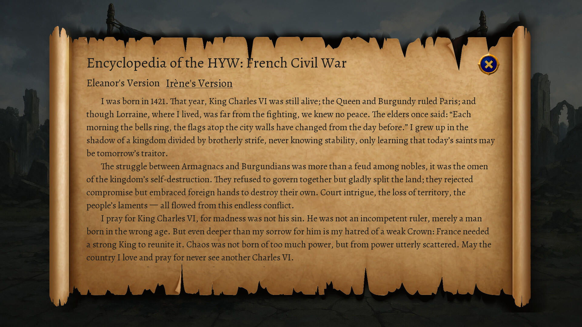 Fire & Crown: A Romantic Tale of the Hundred Years' War screenshot #10