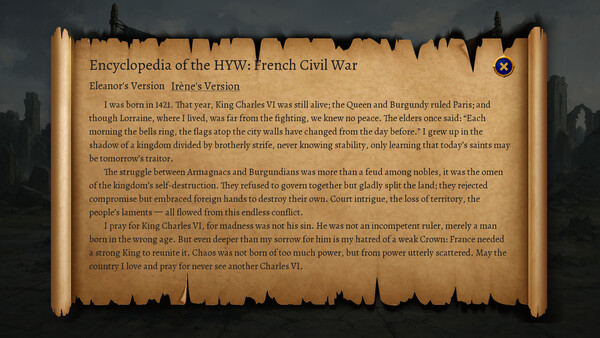 Fire & Crown: A Romantic Tale of the Hundred Years' War — скриншот 10