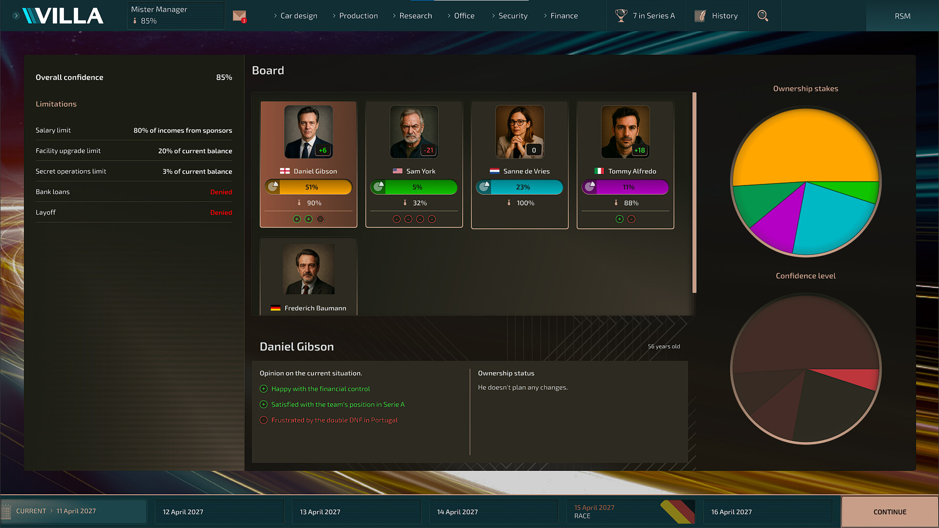 Racing Series Manager screenshot #4