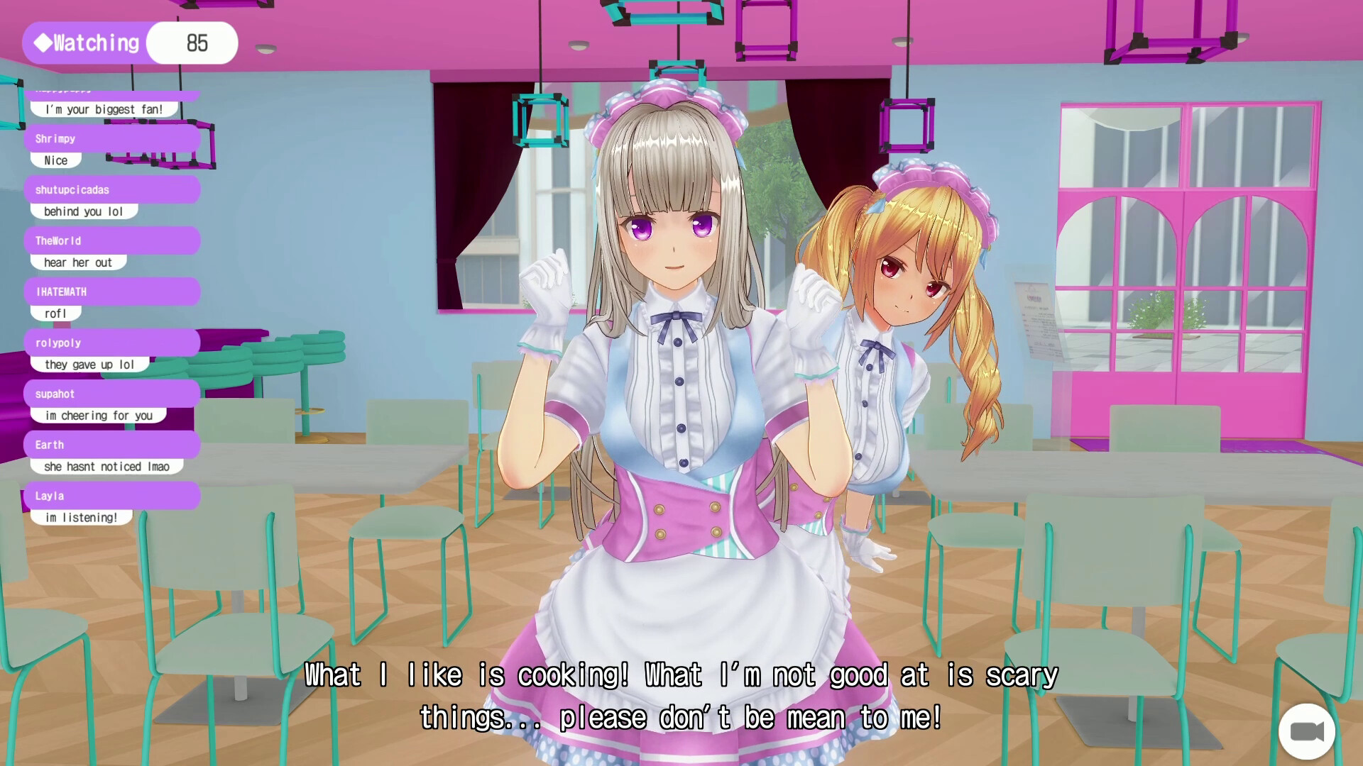 CUSTOM ORDER MAID 3D2 It's a Night Magic Empire Maid Cafe scene