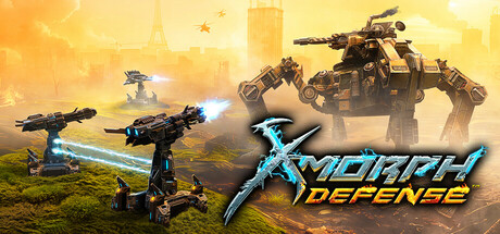 Steam header art for X-Morph: Defense