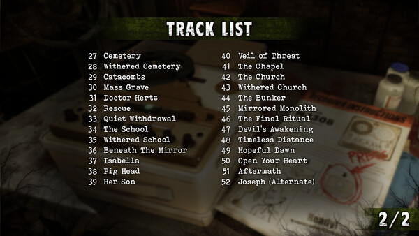 Tormented Souls 2 Soundtrack