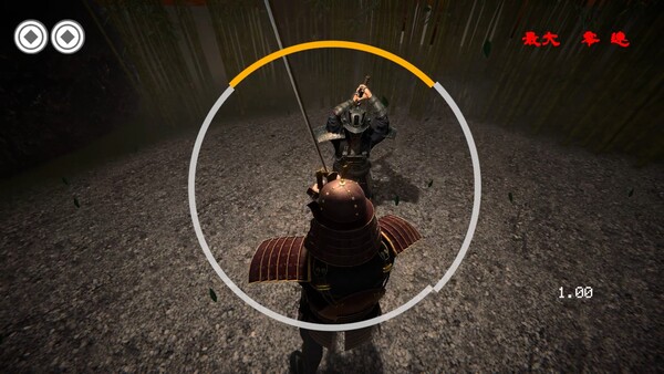 HAJIKI: Samurai Reflex Action game for Linux 1