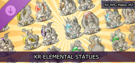RPG Maker MZ - KR Elemental Statues