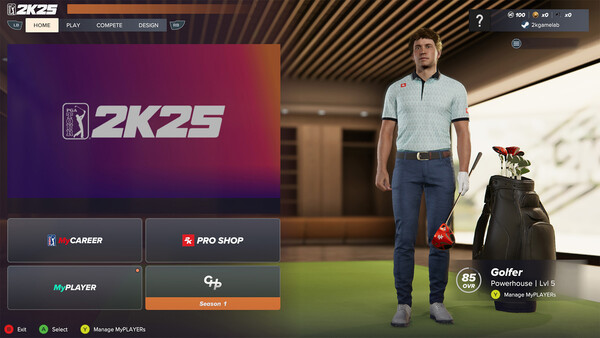 PGA TOUR 2K25 Year 2 Member's Pass