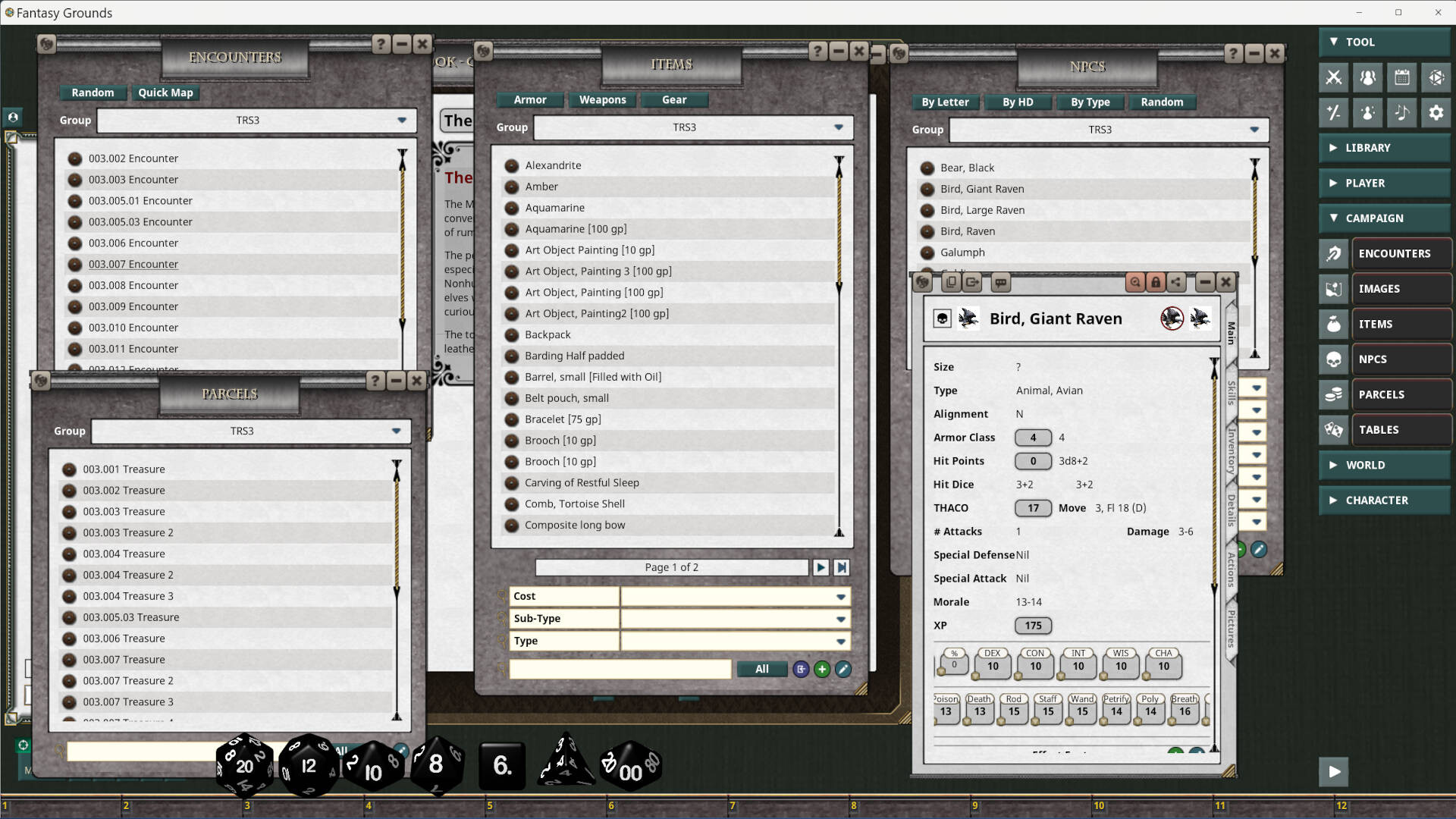 #1. Fantasy Grounds - D&D Classics: TRS3 Assault on Raven's Ruin (1E) (Steam) 来自: SmiteWorks USA, LLC