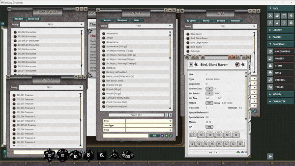 Fantasy Grounds - D&D Classics: TRS3 Assault on Raven's Ruin (1E)