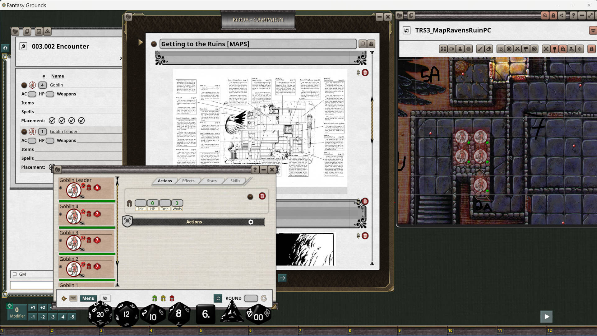 #2. Fantasy Grounds - D&D Classics: TRS3 Assault on Raven's Ruin (1E) (Steam) 来自: SmiteWorks USA, LLC