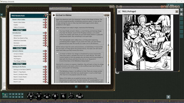 Fantasy Grounds - D&D Classics: TRS3 Assault on Raven's Ruin (1E)