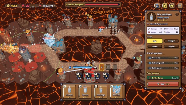 Bones will Fly: Tower Defense screenshot 6