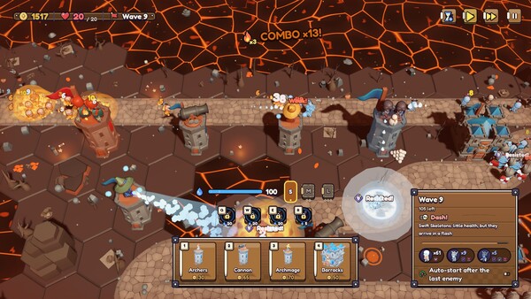 Bones will Fly: Tower Defense screenshot 4