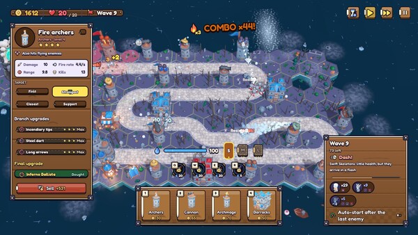 Bones will Fly: Tower Defense — 9