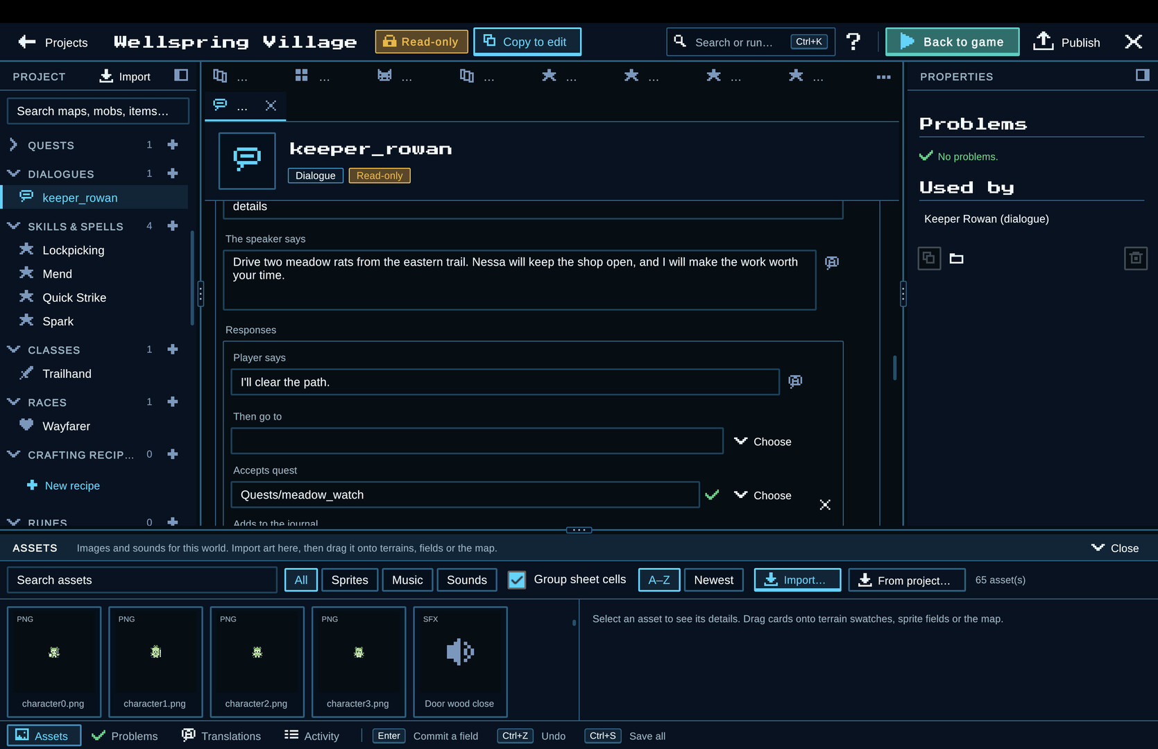 Wellspring OLC screenshot 10