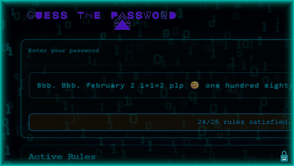 Скриншот из Guess The Password