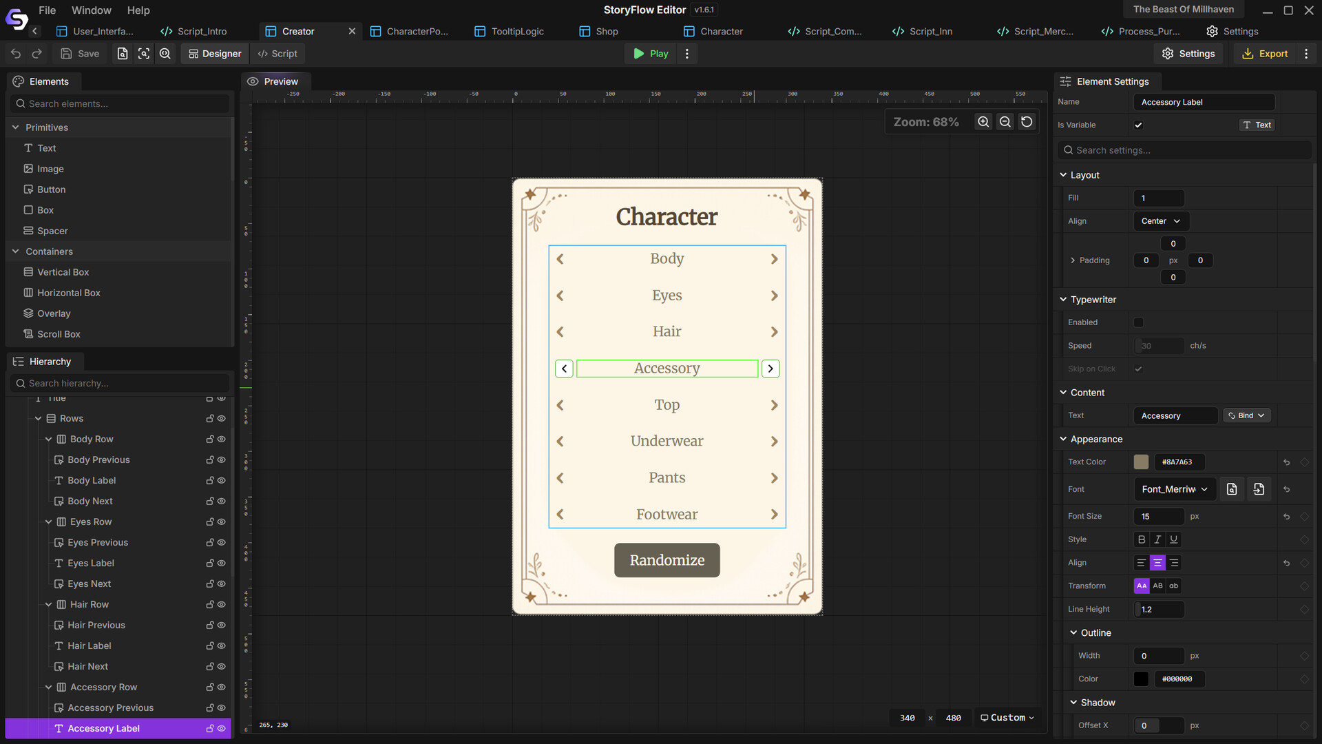 StoryFlow Editor screenshot 10