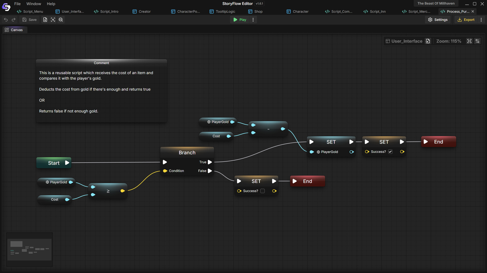 StoryFlow Editor screenshot 6