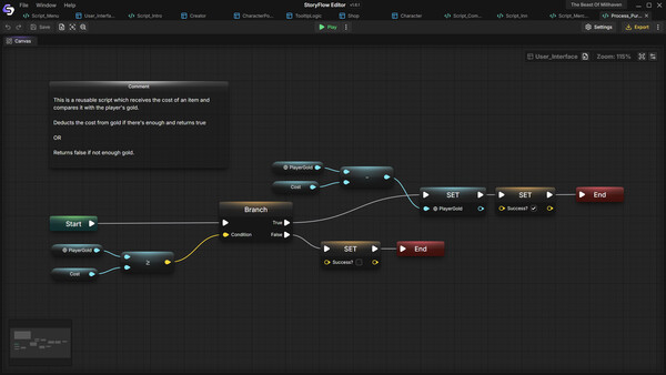 StoryFlow Editor screenshot 6