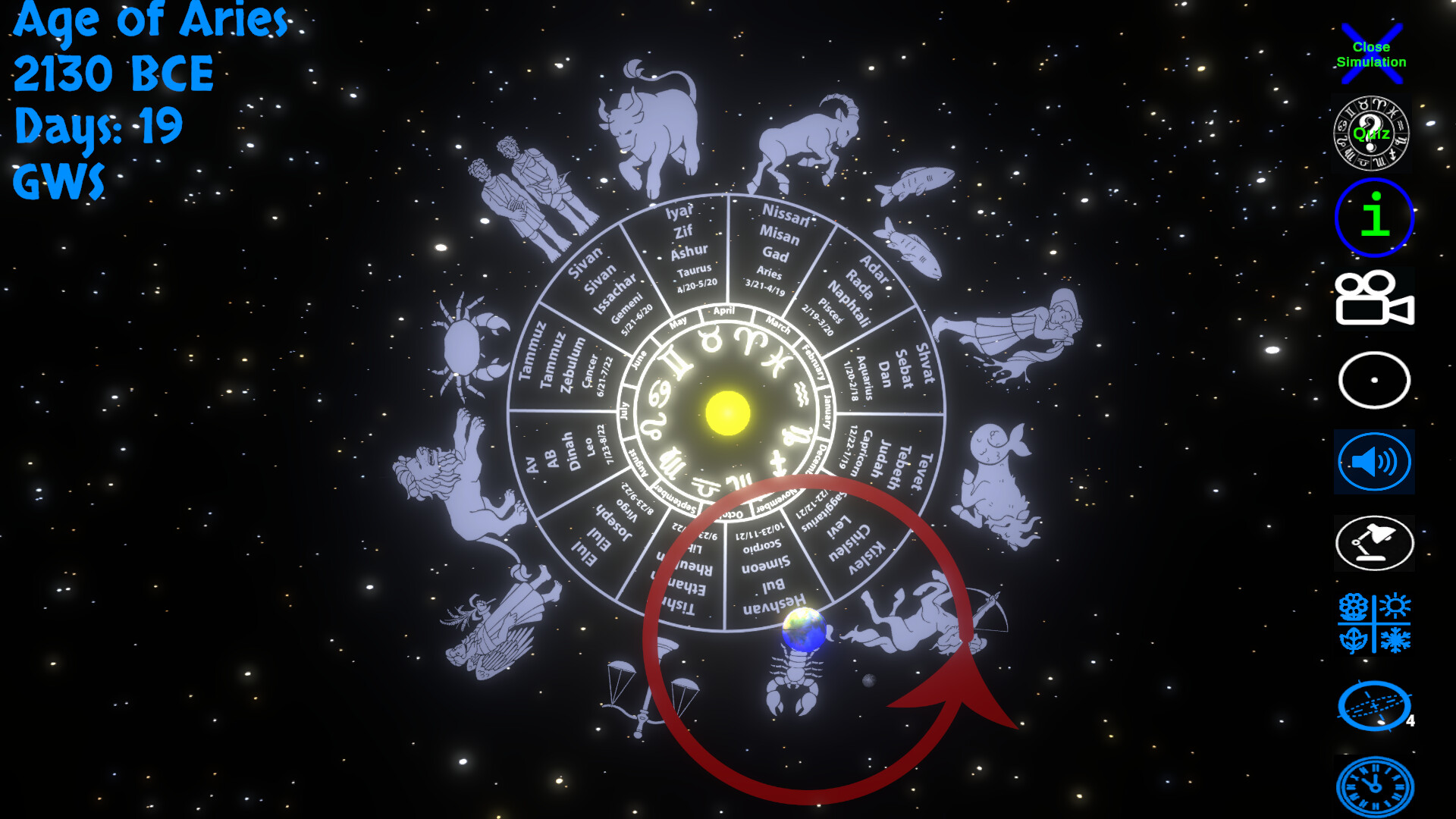 Signs and Seasons Explorer screenshot 6