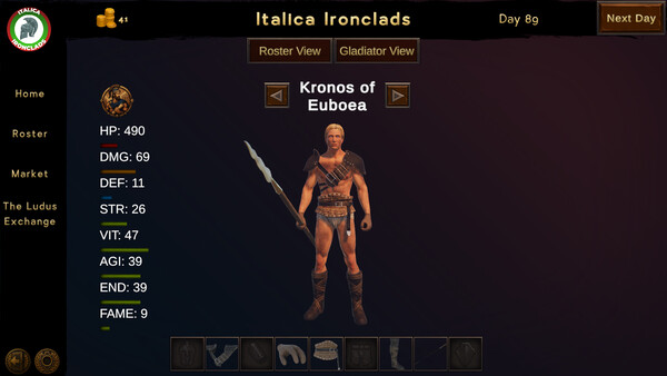 Ludus Magnatus: Gladiator Manager Simulator screenshot 2