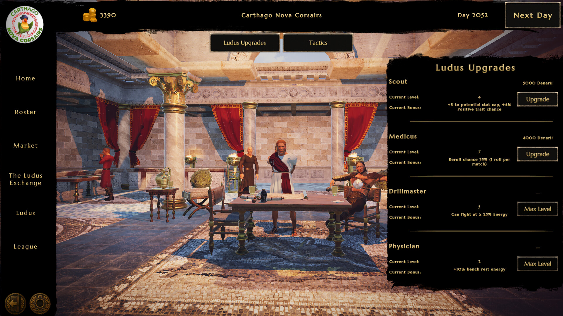 Ludus Magnatus: Gladiator Manager Simulator screenshot #10