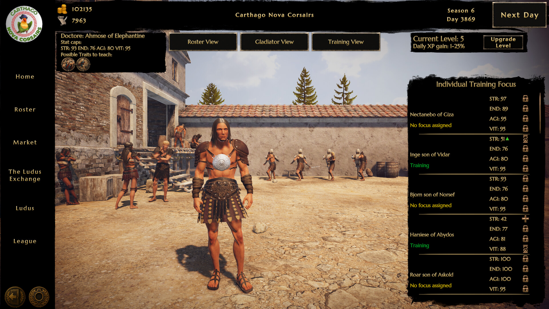 Ludus Magnatus: Gladiator Manager Simulator screenshot #7