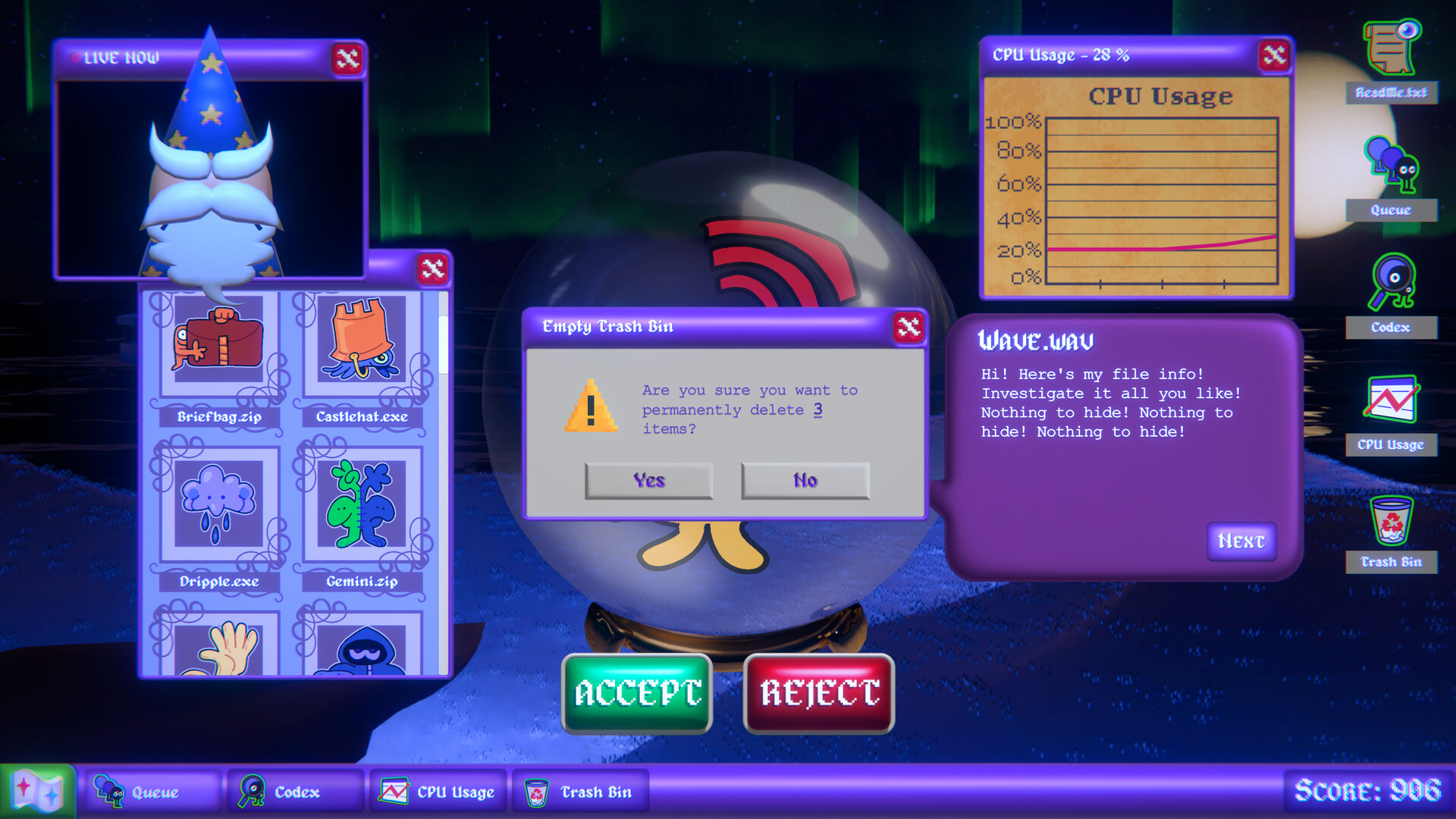 WizardWare screenshot #2