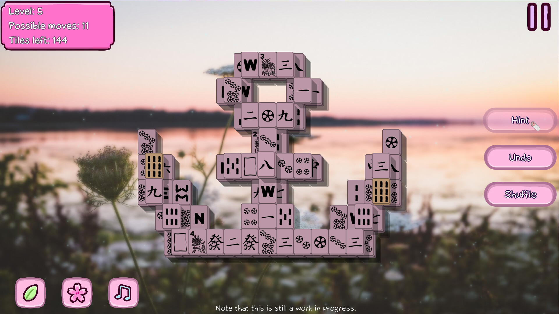 🌸 Lofi Mahjong 🌸 screenshot #2