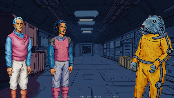 Space Novel: Forsaken Cargo game for windows Pc 1