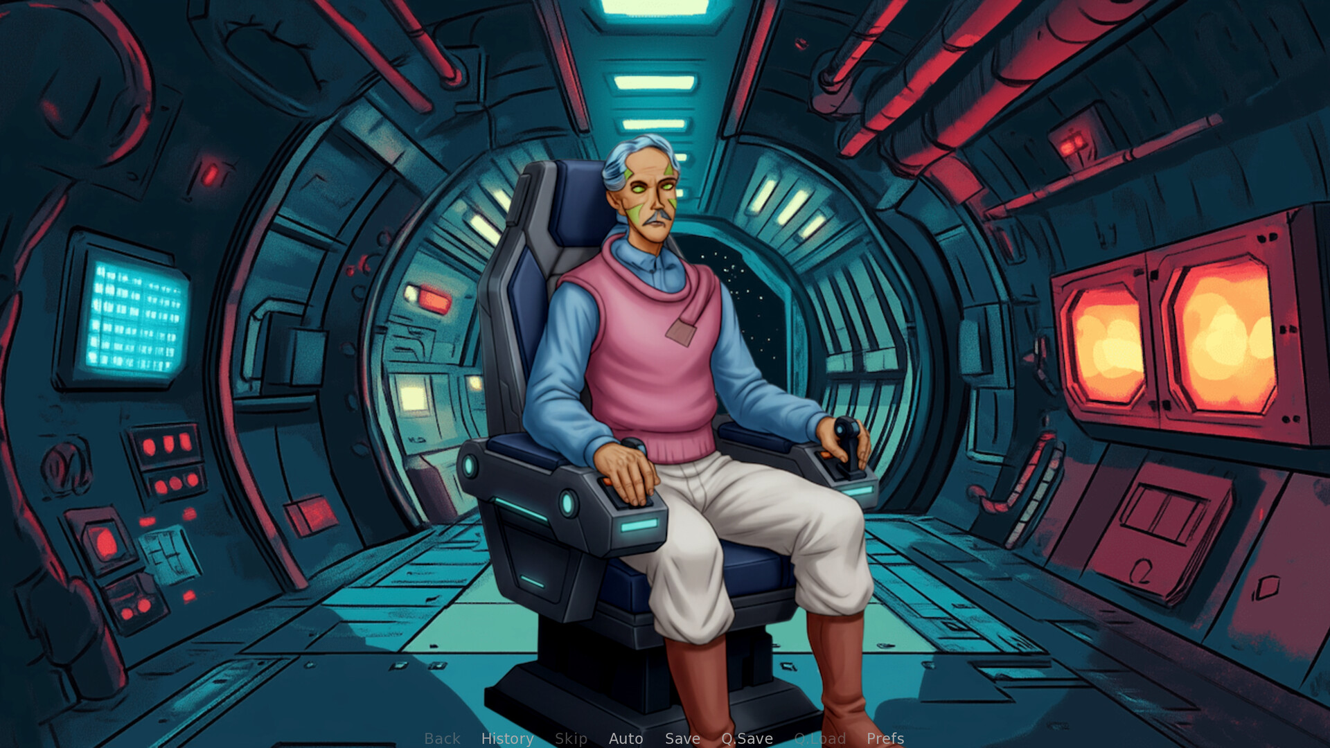 Space Novel: Forsaken Cargo screenshot #1