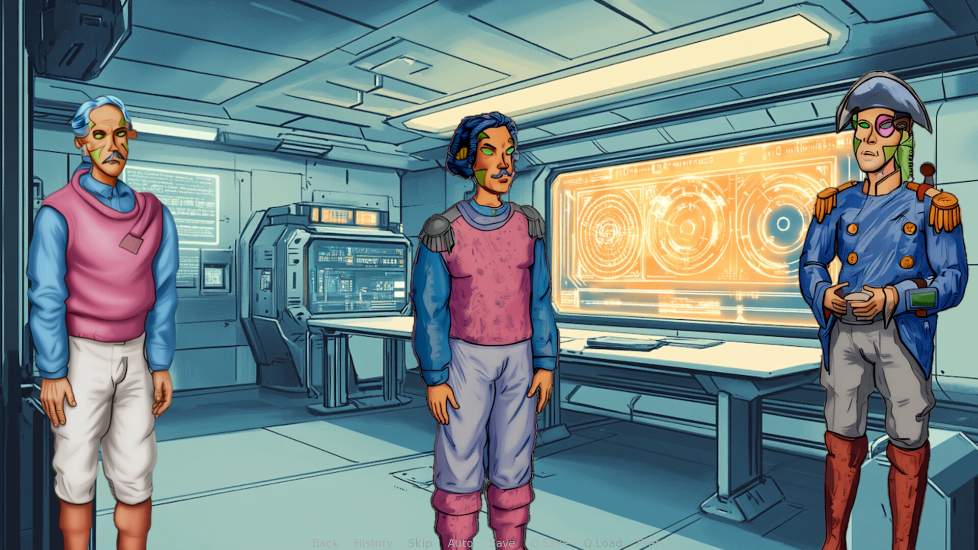 Space Novel: Forsaken Cargo screenshot #2