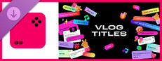 Movavi Video Editor 2026 - Vlog Titles Pack